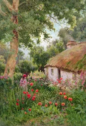 Un jardin de cottage